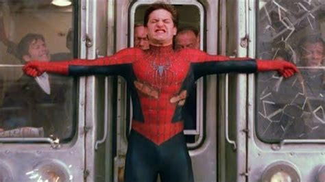 Spider-Man 2 train scene recreation - YouTube