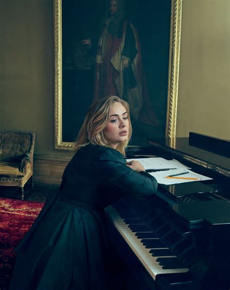 ADELE COVERS VOGUE, DISHES ON BRUNO MARS - PICS!