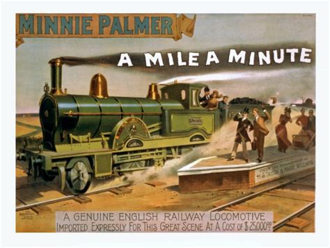 Vintage Train Poster Free Stock Photo - Public Domain Pictures