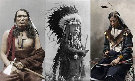 Fascinating photographs show fierce Cheyenne Indians who killed Custer | Trail of tears ...