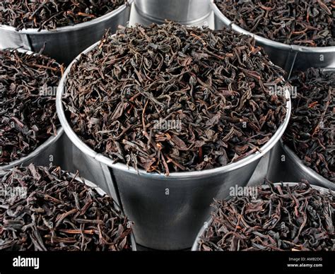 BLACK TEA LEAVES Stock Photo - Alamy