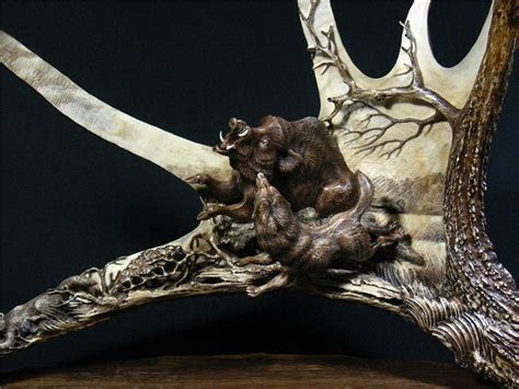 Photos: 15 Insanely Intricate Antler Carvings That Will Amaze You ...