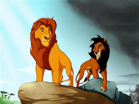 Mufasa and Scar from 'The Lion King' weren't actually brothers ...