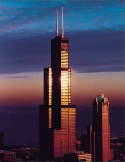 Encyclopedia: Sears Tower at Night