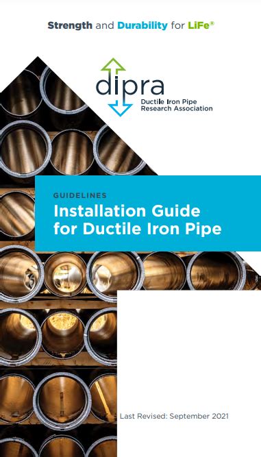 Installation Guide for Ductile Iron Pipe, 2021