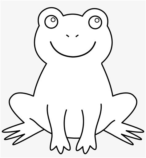 Frog Images Clipart Black And White