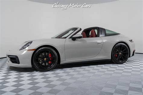 Used 2022 Porsche 911 Targa 4S Convertible Chalk! 7-Speed Manual! ONLY ...