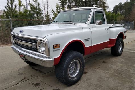 396-Powered 1970 Chevrolet Stepside Pickup 4x4 for sale on BaT Auctions ...