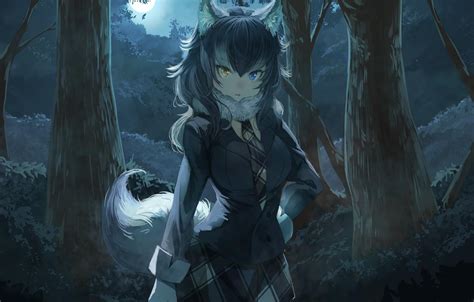 Anime Wolf Girl Wallpapers - Wallpaper Cave