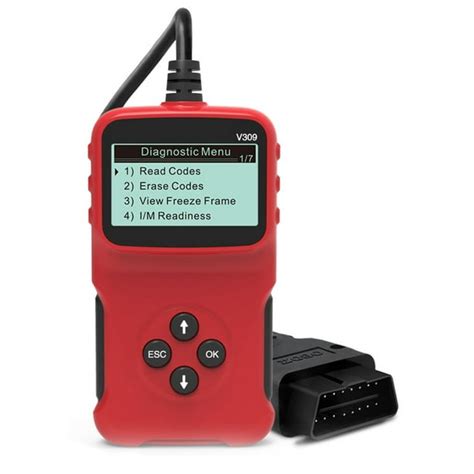 OBD2 Scanner, OBD Reader Enhanced Universal Car Engine Fault Code Reader, CAN Diagnostic Scan ...