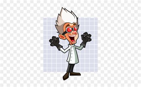 Mad Scientist - Evil Scientist Cartoon Characters - Free Transparent ...