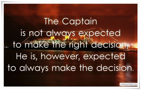 The Captain - SILVER QUOTES