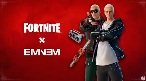 Eminem ya está disponible en Fortnite con varias skins, ítems y un emote único - Vandal