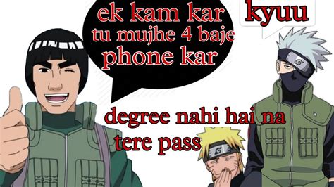 NARUTO SHIPPUDEN FUNNY DUBBING| FUNNY HINDI DUBBING - YouTube