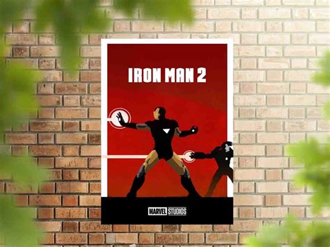 Iron Man 2 Single Poster | 13×19 inches | 300 GSM | Laminated – Drapster