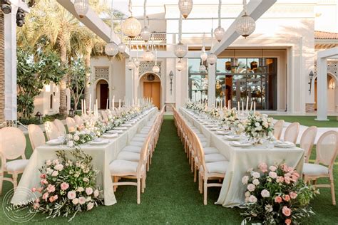 An Elegant Outdoor Wedding At The Four Seasons Dubai ~ WedLuxe Media