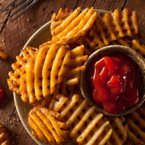 Totally Amazing Homemade Waffle Fries Recipe