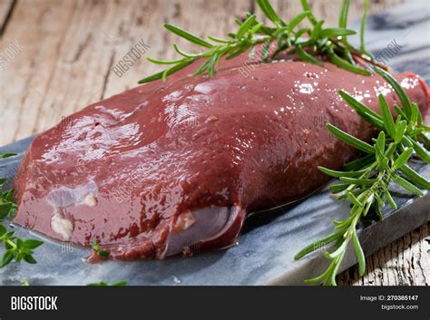 Fresh Cow Liver On Image & Photo (Free Trial) | Bigstock