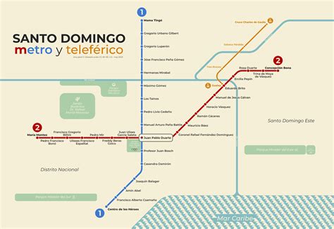 Plano de Metro de Santo Domingo ¡Fotos y Guía Actualizada! 【2020】