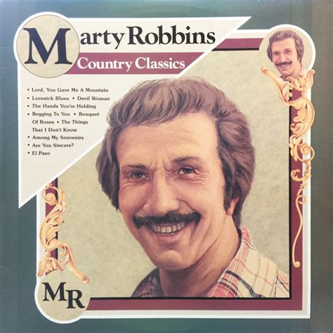 Marty Robbins - Country Classics (1983, Vinyl) | Discogs