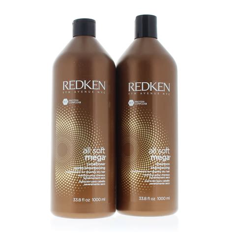 Redken All Mega Soft Shampoo And Conditioner 33.8 oz/1000 ml Set - Walmart.com - Walmart.com