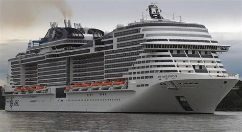 MSC Meraviglia cruise ship arrives at homeport NYC New York | Cruise ...