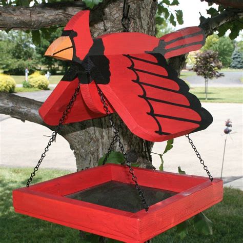 Cardinal Bird Feeder - Etsy