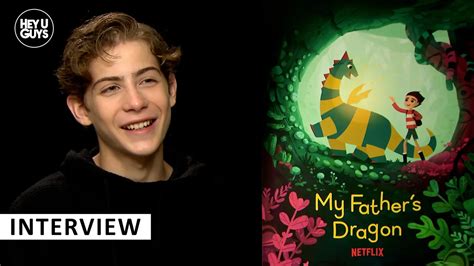 My Father's Dragon Interviews - Jacob Tremblay & Nora Twomey on the magic & the voices of the ...