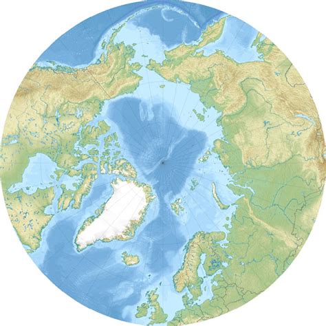 Detailed Arctic Ocean map. Arctic Ocean detailed map | Vidiani.com ...