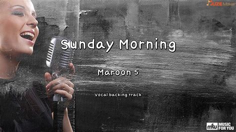 Sunday Morning - Maroon 5 (Instrumental & Lyrics) - YouTube