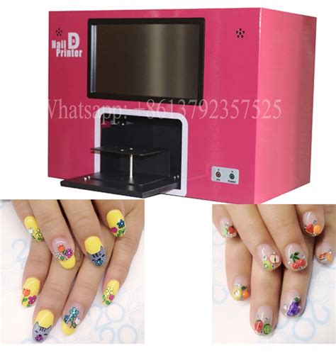 2018 latest model screen nail printer machine digital nail art machine -in Nail Art Equipment ...