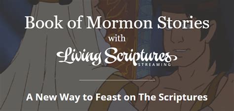 Book of Mormon Stories: A New Way to Feast on The Scriptures - Living ...