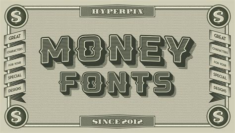 25+ Money Fonts (FREE / Premium) 2024 | Hyperpix