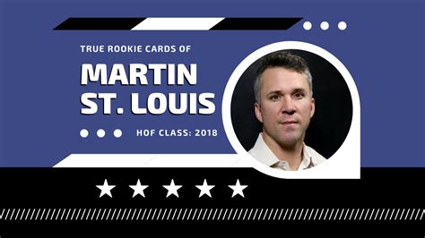 Martin St. Louis (True) Rookie Cards - True Rookie Cards