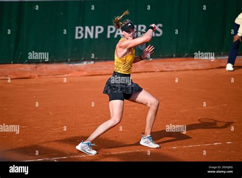 Paris, France. 23rd May, 2023. Ashlyn Krueger of USA during the French ...