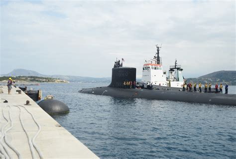 DVIDS - Images - USS New Mexico (SSN 779) Arrives at NSA Souda Bay [Image 5 of 8]