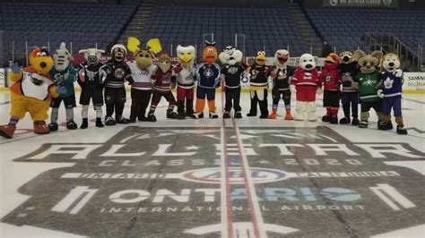 AHL Mascot Game 2020 - YouTube