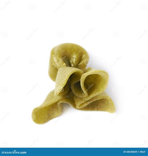 Single Sacchettoni Pasta Isolated Stock Image - Image of ingredient ...