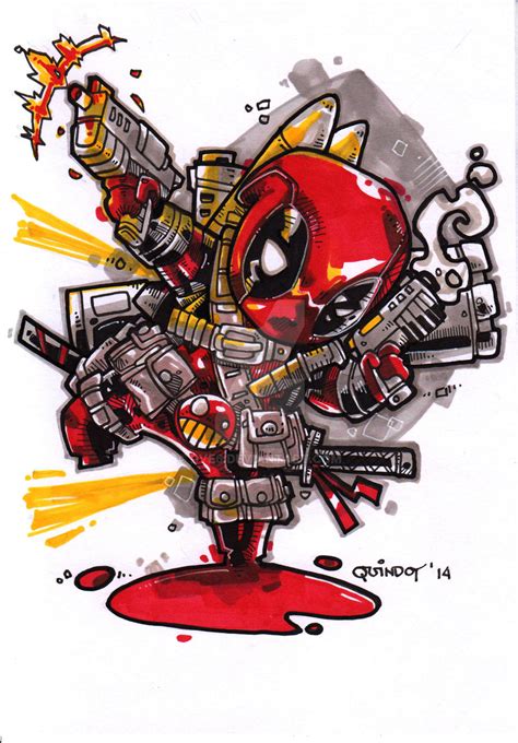 Deadpool Chibi by Dve6 on DeviantArt