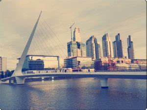 Beautiful Bridge in Puerto Madero – BuenosTours