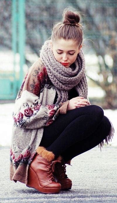 Cute Winter Outfits Teenage Girls-18 Hot Winter Fashion Ideas