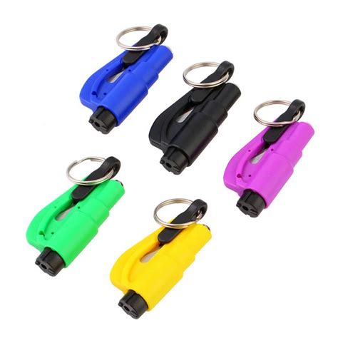 Keychain Car Escape Rescue Tool Glass Breaker And Seatbelt Cutter ...