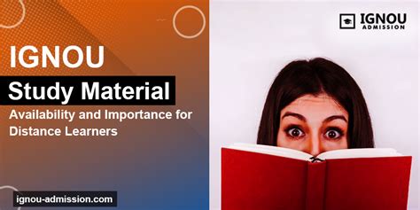 IGNOU Study Material | Availability and Importance for Distance Learners