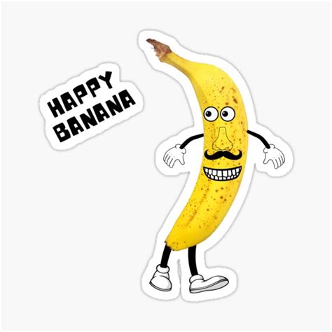 "Banana Emoji Face Wordart" Sticker for Sale by BaristaHero | Redbubble