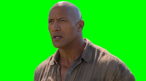 The Rock "Don't cry" Meme - Jumanji (Green Screen) – CreatorSet