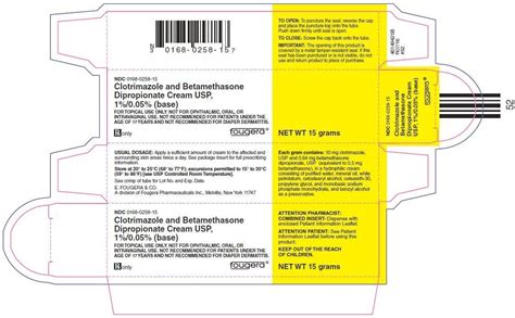 Clotrimazole Betamethasone Cream - FDA prescribing information, side effects and uses