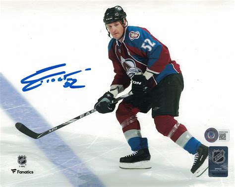 Adam Foote Autographed/Signed Colorado Avalanche 8×10 Photo Beckett – Denver Autographs