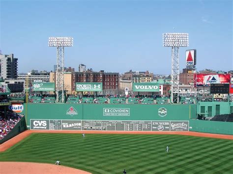 Fenway Park Green Monster Seating Chart