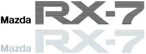 Rx-7 Logo - LogoDix