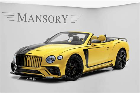 Bentley Continental GTC Mansory “Vitesse” : 740 chevaux d’excentricité ...